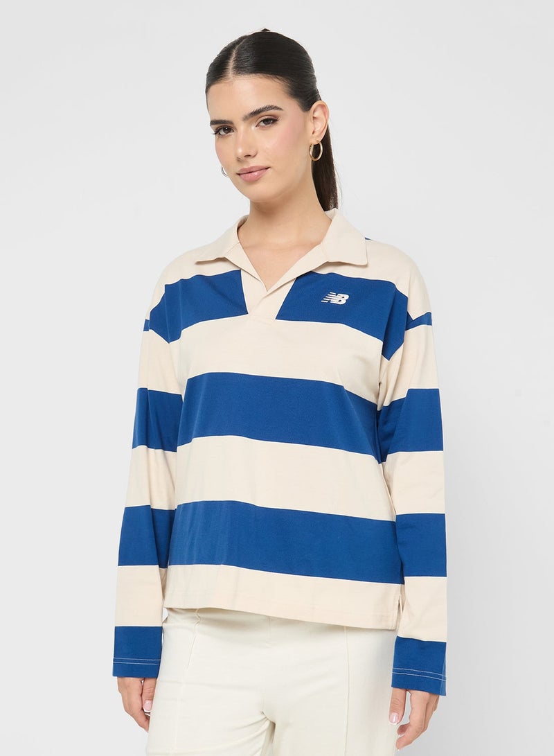 New Balance Rugby Polo Shirt - Image 1