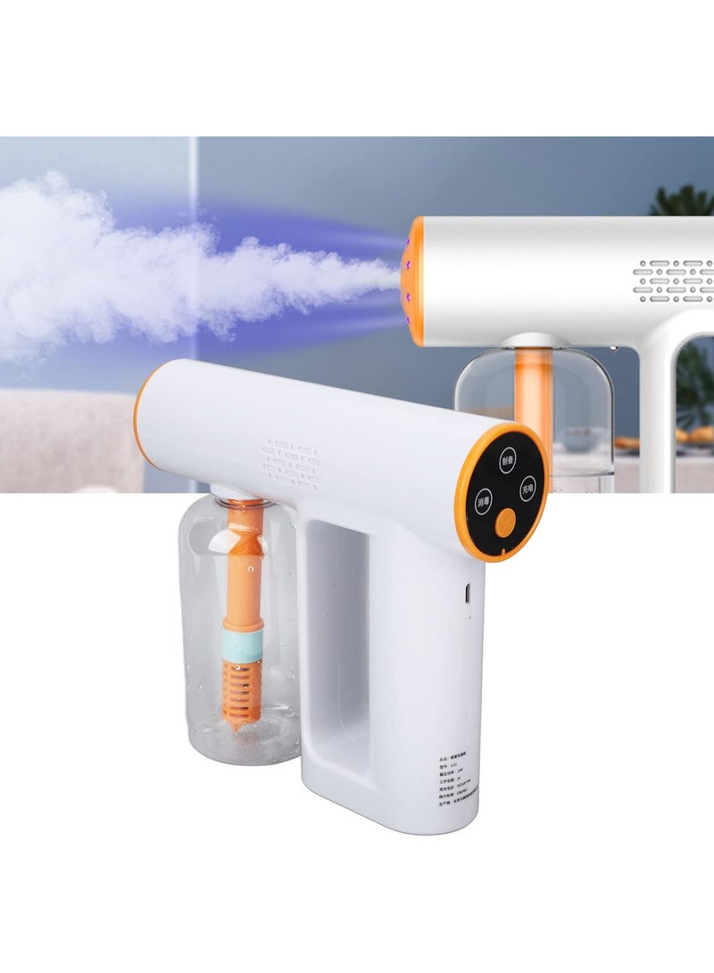 جهاز تبخير بالبخار، بخاخ ضباب يدوي، مزيل للروائح، ضوء أزرق، تحكم بزر واحد، تنقية هواء المطاعم - Image 2