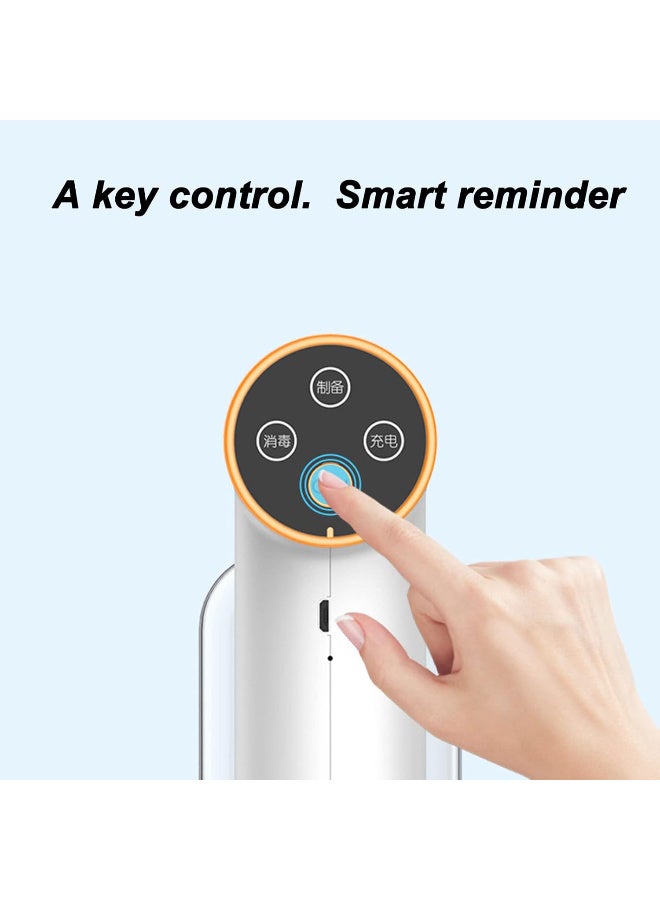 جهاز تبخير بالبخار، بخاخ ضباب يدوي، مزيل للروائح، ضوء أزرق، تحكم بزر واحد، تنقية هواء المطاعم - Image 4