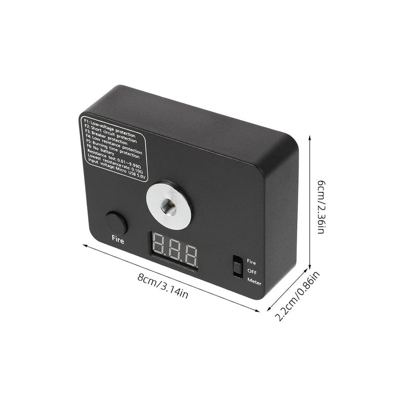 أوم مقاومة اختبار 521 ميني V3 لفائف اختبار أداة كهربائيين DIY دائرة كهربائية اختبار - Image 3