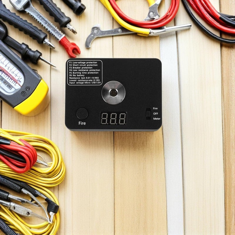 أوم مقاومة اختبار 521 ميني V3 لفائف اختبار أداة كهربائيين DIY دائرة كهربائية اختبار - Image 5