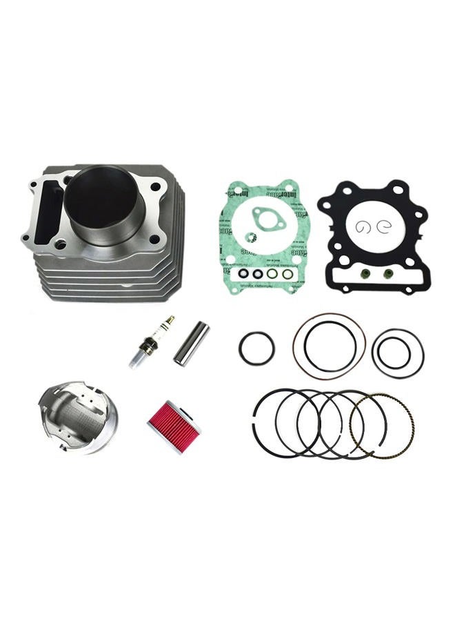 CULMKARI Cylinder Piston Kit Top End Repair Kit Compatible with Honda TRX300 TRX 300 Fourtrax FW 4x4 2x4 four-wheel 1988-2000 Rebuild Kit - Image 1