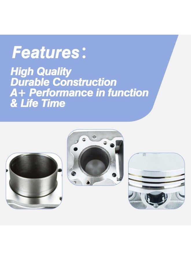 CULMKARI Cylinder Piston Kit Top End Repair Kit Compatible with Honda TRX300 TRX 300 Fourtrax FW 4x4 2x4 four-wheel 1988-2000 Rebuild Kit - Image 4