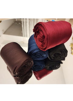 Maple's Pleated Muna Satin Hijab box (Pack Of 4pcs)  - Image 2