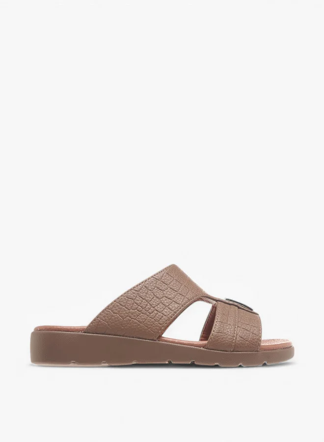 LBL by Shoexpress Metal Accent Slip-On Arabic Sandals