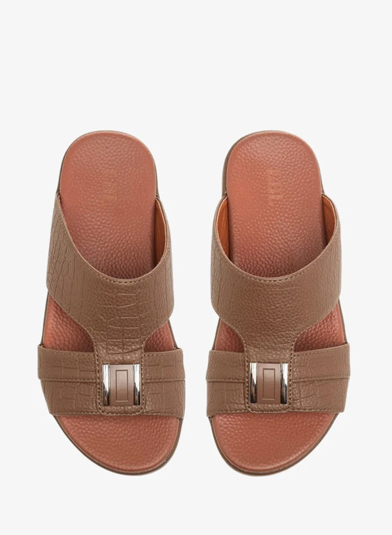 LBL By Shoexpress Metal Accent Slip-On Arabic Sandals