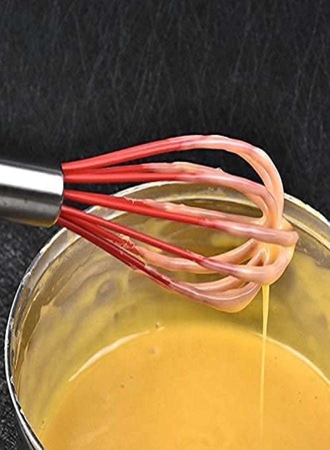 MobFest® Large Whisk Beater Hand Blender Mixer Froth Whisker Latte Maker for Milk, Coffee, Egg, Beating, Stirring, 12 Inch, Multicolor - Image 5