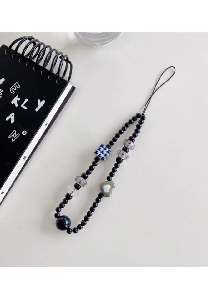 3 PCS Beaded Phone Charms Cute Beads Phone Lanyard Wrist Strap Aesthetic Cell Phone Keychain Cute Phone Charms for Women Girls - Image 5
