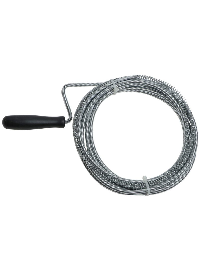 سلك تنظيف المجاري من الفولاذ المقاوم للصدأ 5 متر فضي - Image 1