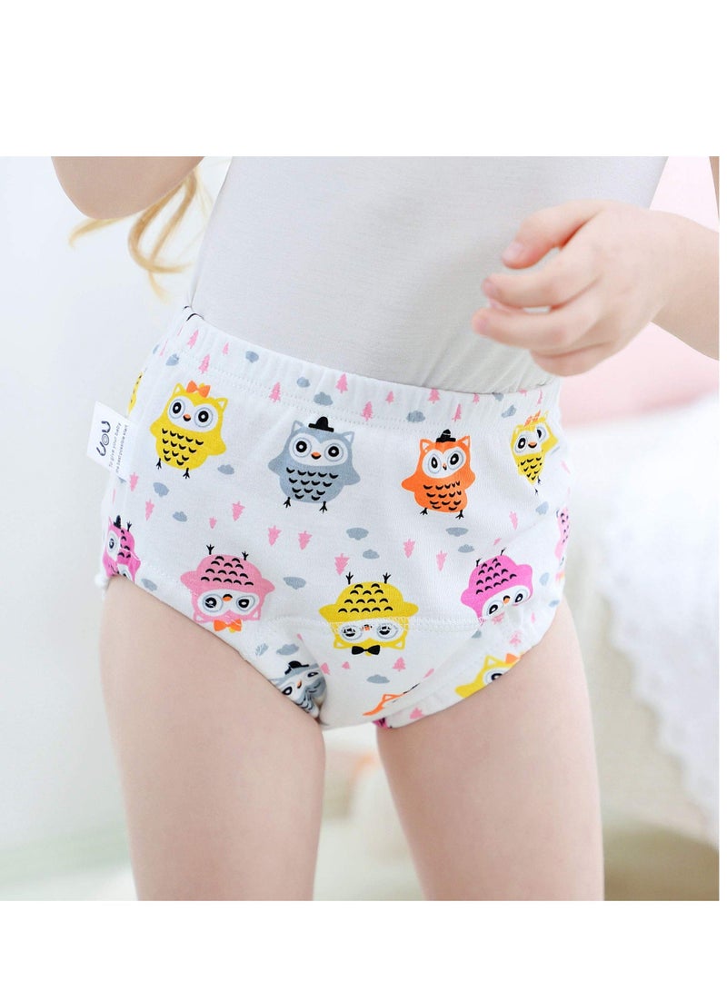 Toddler Potty Training Pants 4 Pack Cotton Underwear Waterproof for Kids with Supper Absorbent-Layers, Soft and Absorbent - Image 3