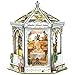 CUTEBEE DIY Miniature House Kit 3D Wooden Puzzle Flower House Florist Book Nook Kit Model Building Set Bookshelf Room Decor DIY Craft Gifts for Adults Teens 14 Windsor Flower House - Image 2