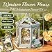 CUTEBEE DIY Miniature House Kit 3D Wooden Puzzle Flower House Florist Book Nook Kit Model Building Set Bookshelf Room Decor DIY Craft Gifts for Adults Teens 14 Windsor Flower House - Image 4