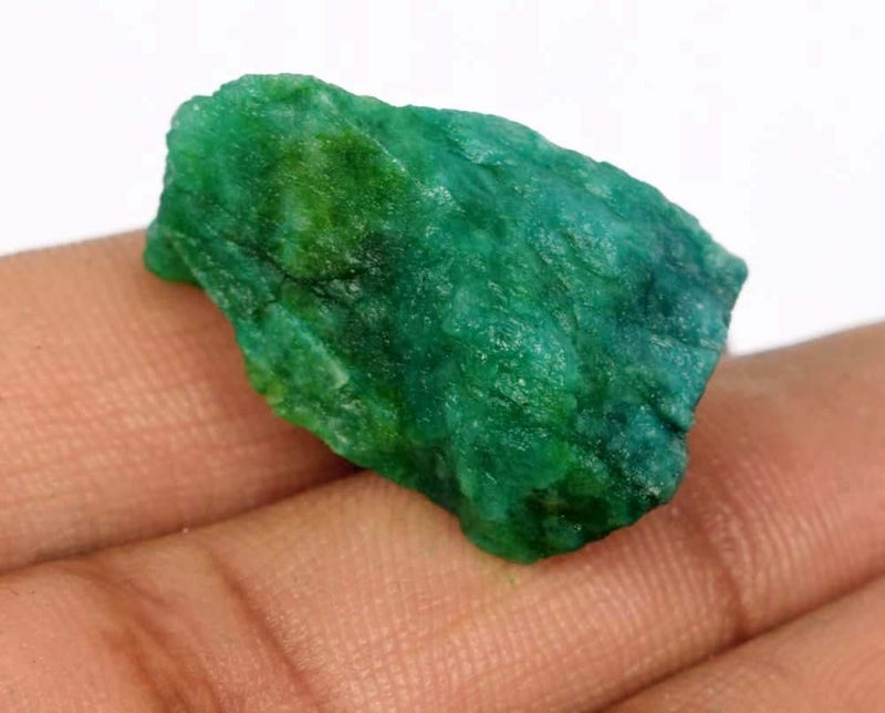 GEMHUB Loose Gemstones For Jewelry Making 10-980 Carat Raw Rough Green Emerald Natural Gemstone | Crystal And Healing Stones - Image 2