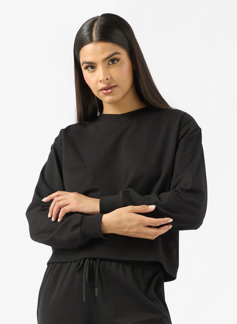 Ginger Basics Crew Neck Sweatshirt & Sweatpant Set - Image 3