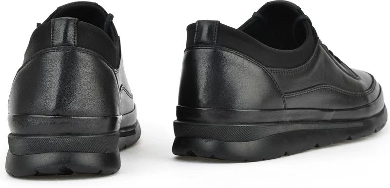 Ziya Men's Leather Shoes 1511002Z655 Black