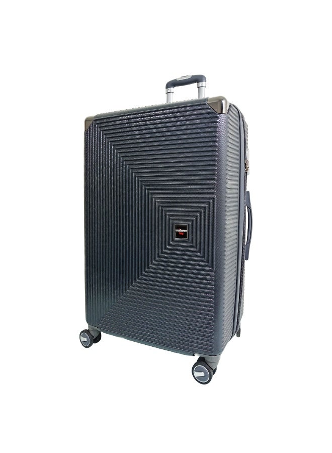 milano Hardside Luggage Trolley Travel Bag 30", Expandable and Lightweight, Modern Design, 360 Degree Spinner Wheels with Combination Lock - Image 1