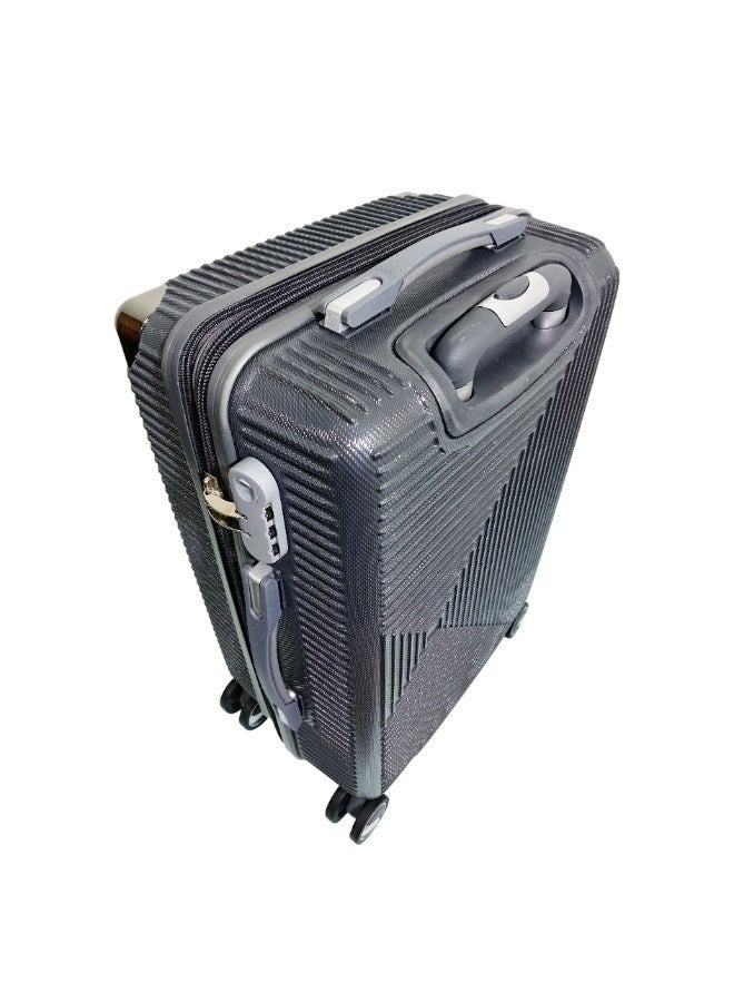 milano Hardside Luggage Trolley Travel Bag 30", Expandable and Lightweight, Modern Design, 360 Degree Spinner Wheels with Combination Lock - Image 5