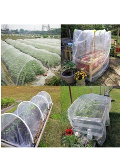 Generic Insect Netting Mesh, Garden Netting Protection Vegetable Net Plant Protect Netting Grow Tunnel Insect Protect Netting for Plant Fruits Flowers Crops(2.5M*6M)  - Image 5