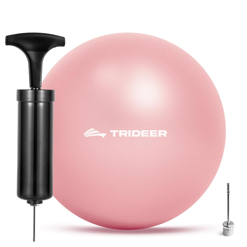 Trideer Pilates Ball 78 in with Pump Small Exercise Therapy Ball for Yoga Barre Core Strength AB Workouts Physical Therapy - Image 2