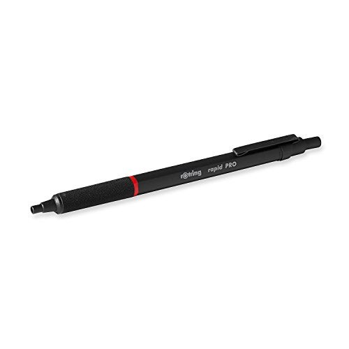 rOtring Rapid Pro Medium Point Ballpoint Pen Black Body 1904292 - Image 3