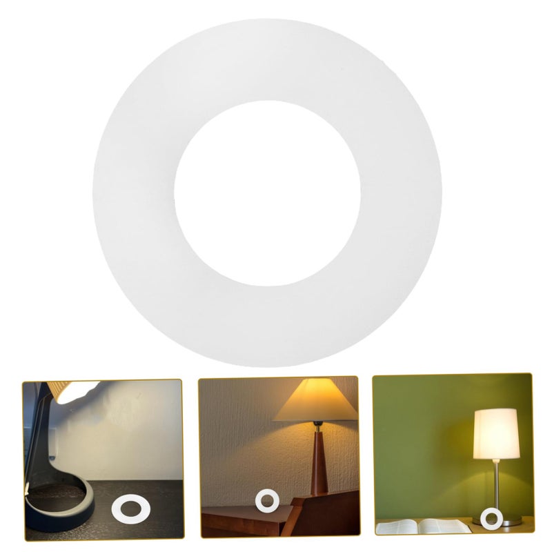 Lamp Shade Trim Ring for Concealing Mounting Gaps on LED Fixtures and Home Decor - Image 3