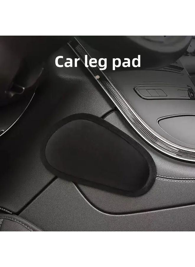 Black Car Knee And Elbow Support Cushion Non Slip Armrest Dashboard Pad For Driving - Image 3