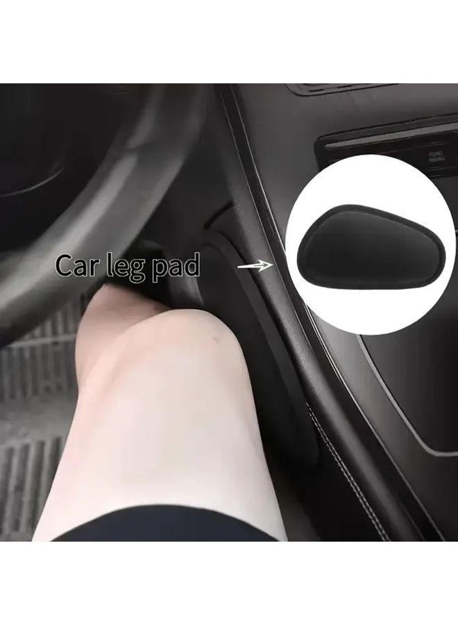 Black Car Knee And Elbow Support Cushion Non Slip Armrest Dashboard Pad For Driving - Image 4