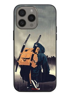 Tolwak Apple iPhone 15 Pro Protective Case Cover Sword Samurai Digital Art  - Image 2