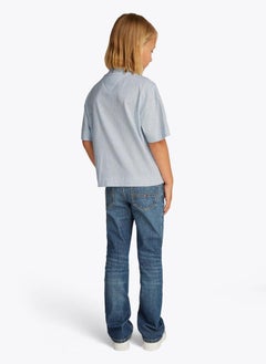 TOMMY HILFIGER Kids Melange Varsity Archive T-Shirt  - Image 2