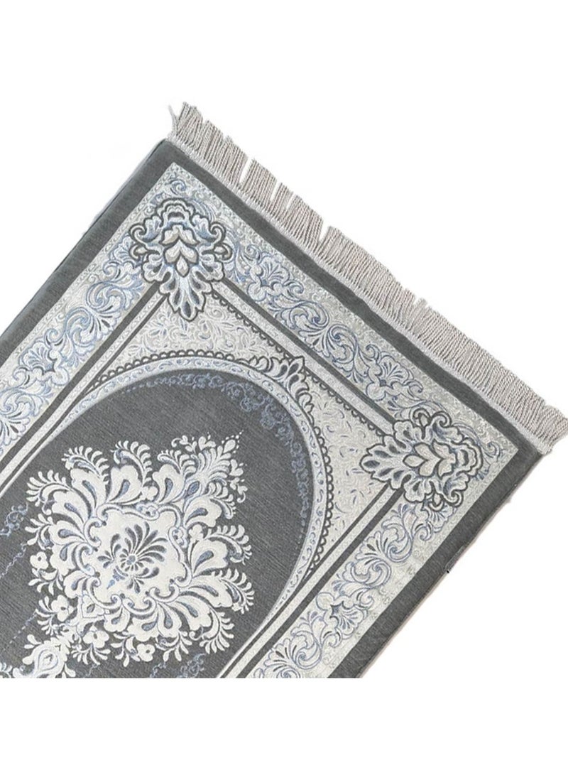 Museum Large Size Memory Foam Prayer Mat. Comfortable Prayer Rug. Elegant Essential Design Sajadah with Foam-Golden 1 - Image 4