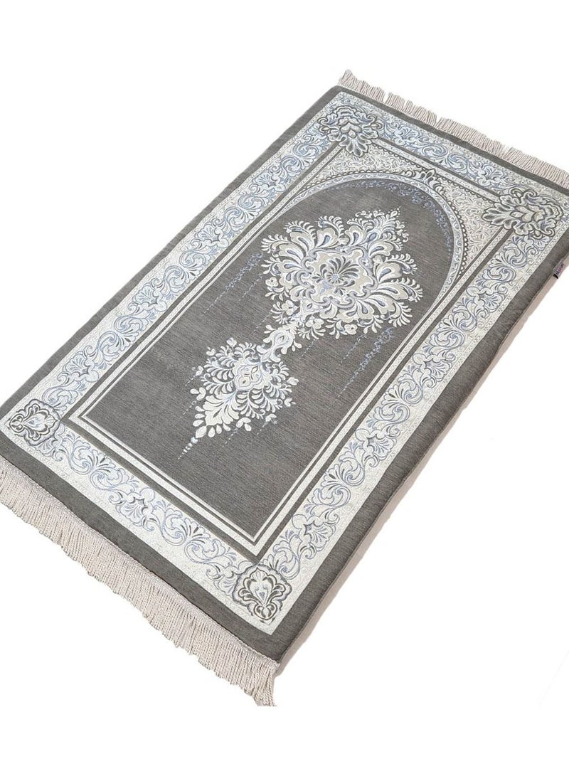 Museum Large Size Memory Foam Prayer Mat. Comfortable Prayer Rug. Elegant Essential Design Sajadah with Foam-Golden 1 - Image 3