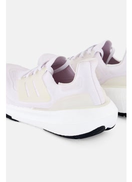 Adidas Women Ultraboost Light Lace Up Running Shoes, White  - Image 2