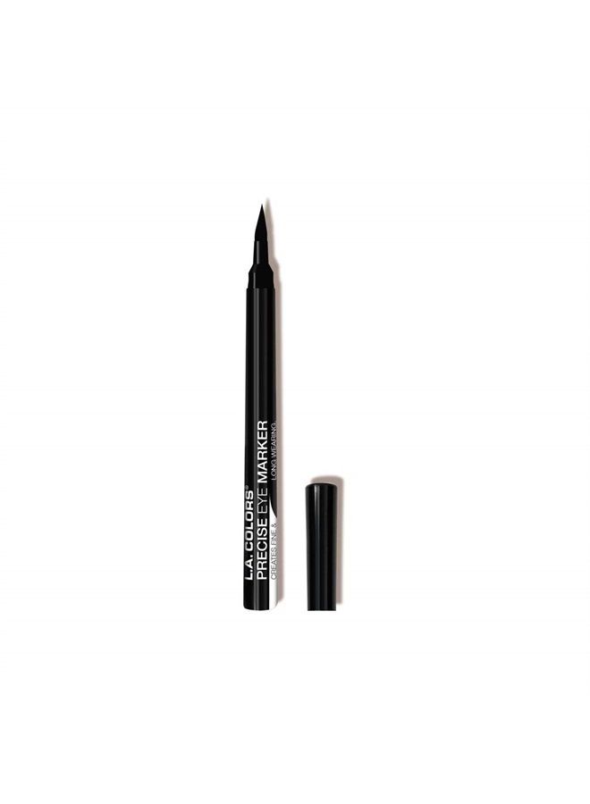 L.A. Colors Precise Eye Marker, Black, 0.07 Ounce, (CBLE671) - Image 1