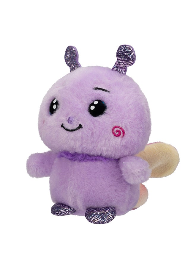 RUSS - Li'l Peepers Plush Animal 10cm Wave 1 RBLP - 4" Purple Butterfly - Image 1