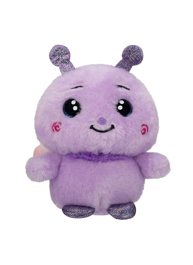 RUSS - Li'l Peepers Plush Animal 10cm Wave 1 RBLP - 4" Purple Butterfly - Image 1
