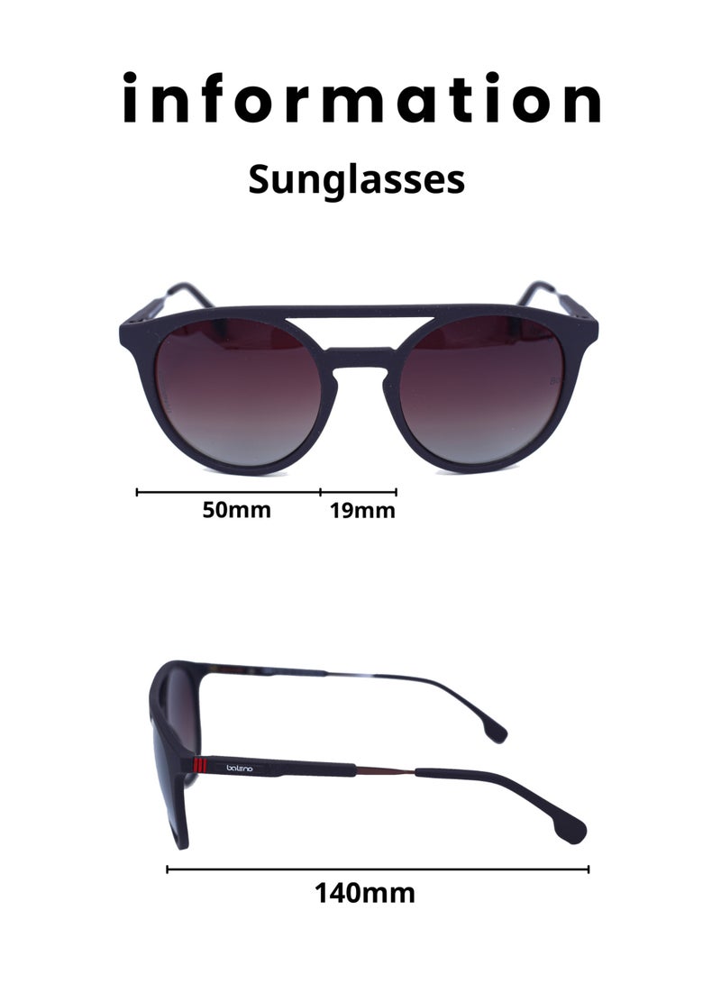 Baleno "Aviator Sunglasses with Polarized UV Protection Lenses – Lightweight, Durable Metal Frame for Men & Women, Perfect for Driving, Travel, and Outdoor Activities" - Image 5