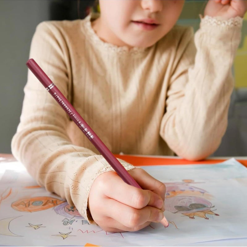 24 Pack Colored Pencils Blendable Drawing Material For Young Kids Classroom Art Supplies - Image 4