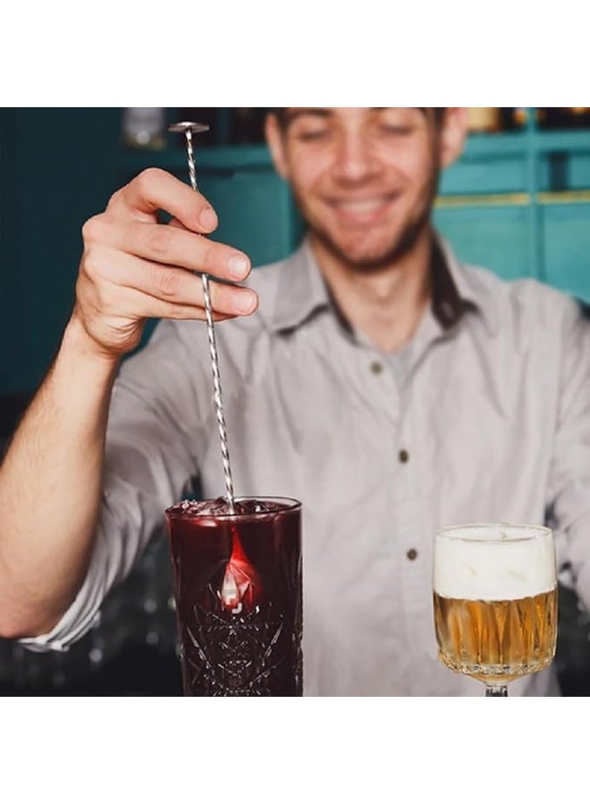 Stainless Steel Cocktail Shaker Set 5 Pieces Including Shaker, Jigger, Ice Tongs and T-Shaped Mixing Spoon – Professional Home Bar Tools Set for Drink Preparation - Image 5