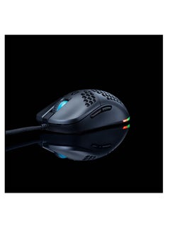 Cosmic Byte Kilonova 3325IC RGB Wired Gaming Mouse with Pixart 3325 Sensor, Ultra Lightweight 73grams, Adjustable Weights, Paracord Cable, Replaceable Top Cover and Side Buttons (Black)  - Image 4