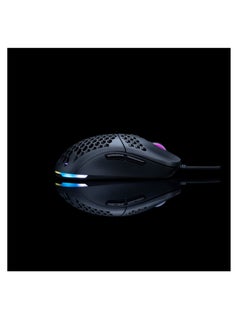 Cosmic Byte Kilonova 3325IC RGB Wired Gaming Mouse with Pixart 3325 Sensor, Ultra Lightweight 73grams, Adjustable Weights, Paracord Cable, Replaceable Top Cover and Side Buttons (Black)  - Image 5