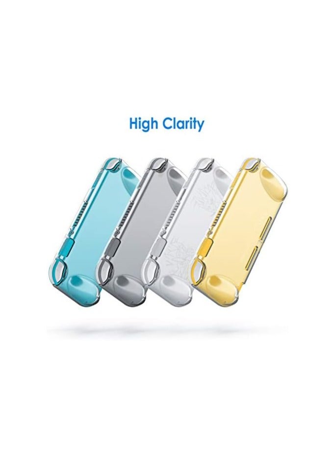 JETech Protective Case for Nintendo Switch Lite 2019, Grip Cover with Shock-Absorption and Anti-Scratch Design (HD Clear) - Image 3