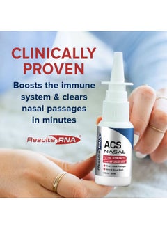 Results RNA - Acs 200 Nasal Extra Strength - The Most Effective Nasal Wash Available. Clears Nasal Passages Helping You Breathe Deeply, Day & Night. Clinically Proven. Recommended By Doctors Worldwide  - Image 3