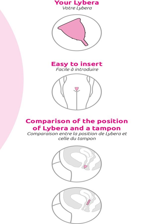 Lybera Transparent Edition Menstrual Cup + Cup-case free gift - Image 5