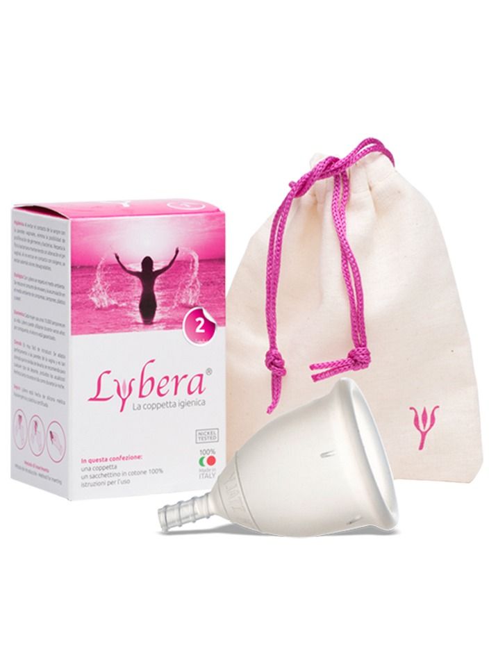 Lybera Transparent Edition Menstrual Cup + Cup-case free gift - Image 1