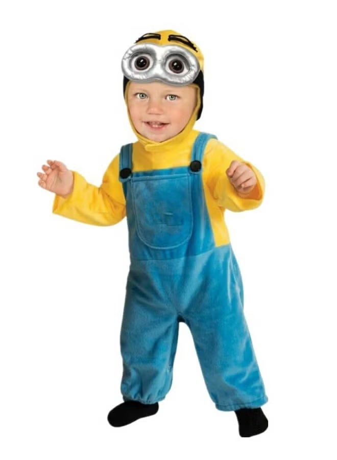 HALAMODO Cosplay Costume for Toddlers Boys - Jumpsuit with 3D Mask, Overalls Prints -Premium Polyester with Elastic Waist - for Halloween, Themed Parties, Role Play & Movie Events - Image 1