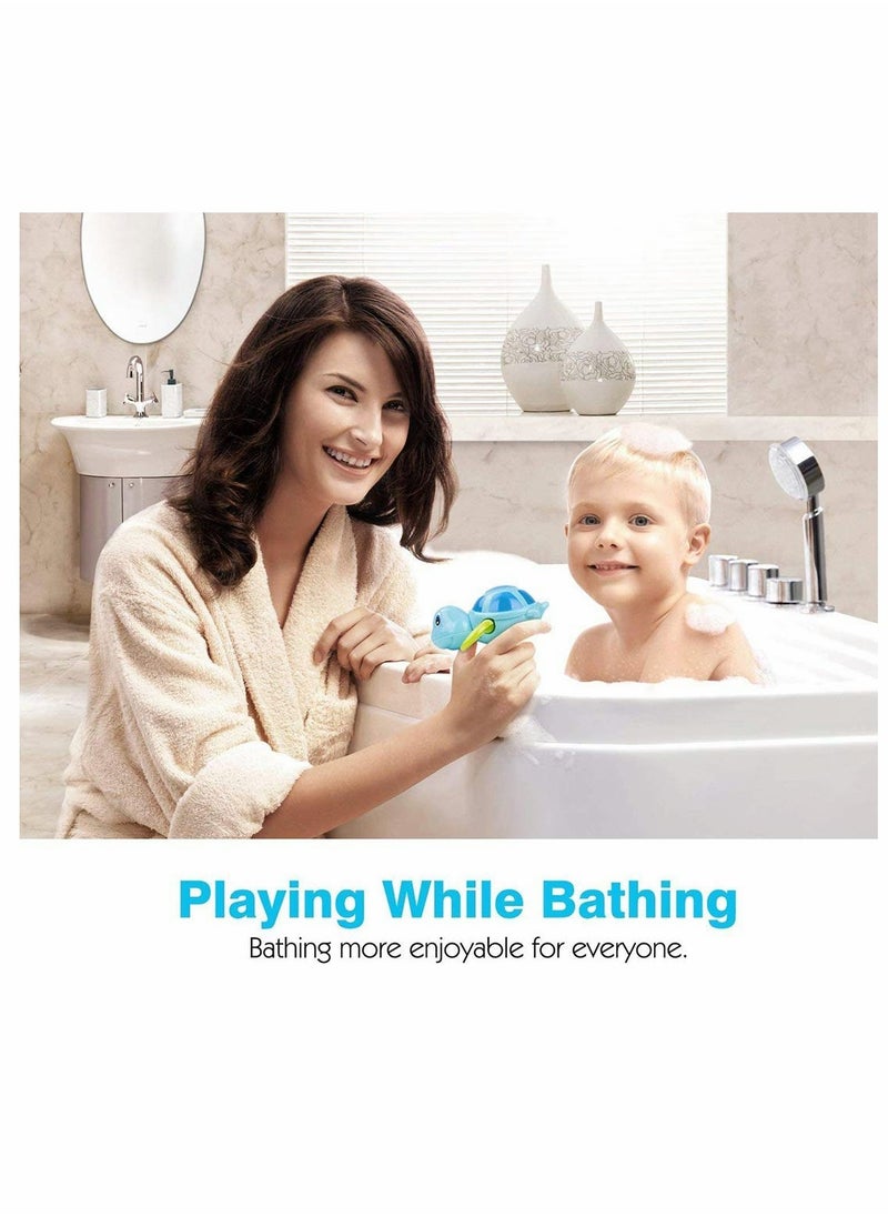KASTWAVE - Childrens Electric Induction Water Spray Toy Bath Fun Toys for Toddlers Kids Baby Swimming Pool Toys Gift Set Squeaky Mini Baby Shower Beach Bathtime Water Toys - Image 1