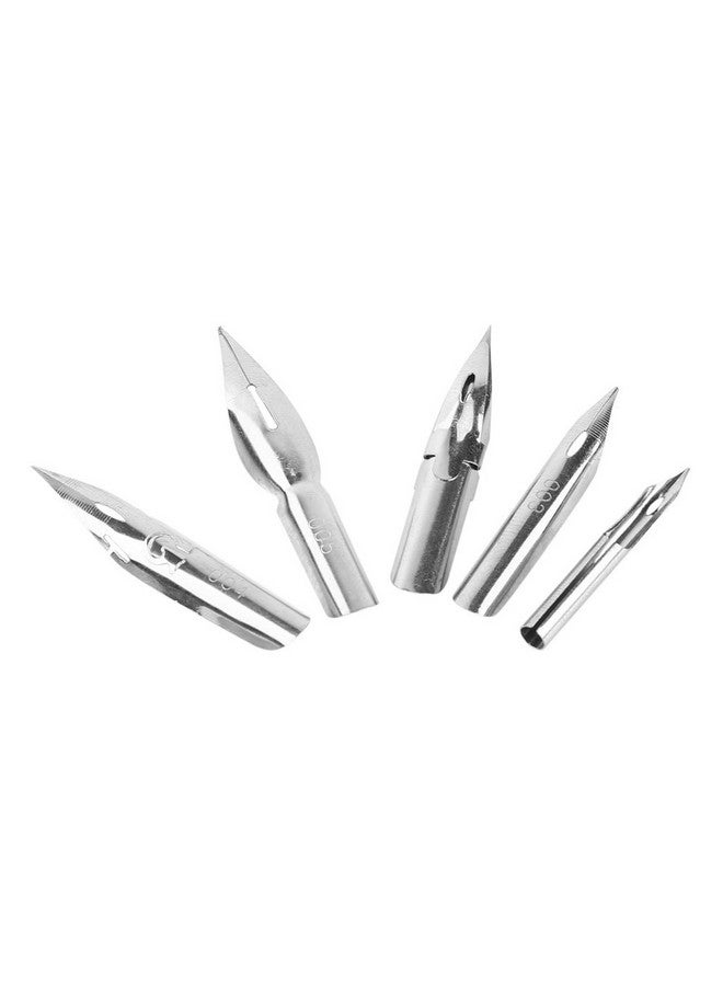 Walfront Dip Pen Set For Manga Cartoon Comic Drawing Painting5 Dip Pen Nibs+2 Holders+Eraser - Image 2