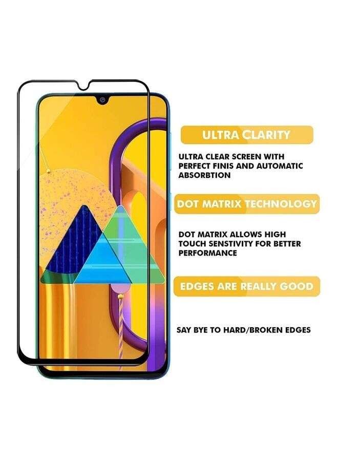 BORTONY Screen Protector For Samsung Galaxy A31/M31 Clear/Black - Image 2