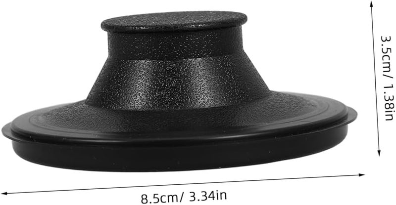 سدادة حوض مطبخ وحمام من المطاط الأسود تمنع ارتداد الماء وتسهل التصريف - Image 3