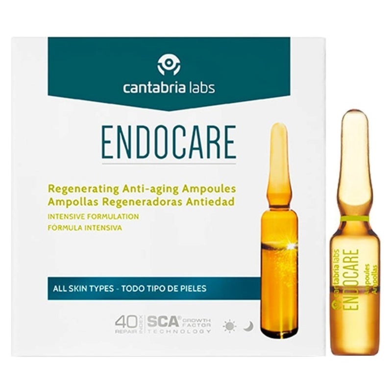 Endocare Regenerating 1ml Antiaging Ampoules, Pack of 7's - Image 1